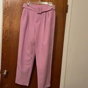 Forever 21 Ankle Woven Lavender Pants Size M